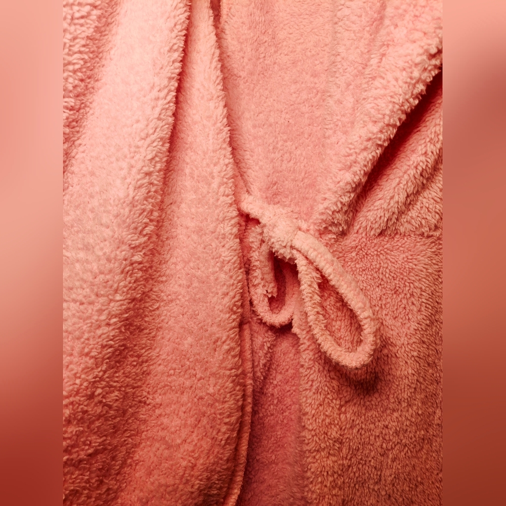 Vintage Y2K La Senza Short Fleece Robe (S) - Picture 4 of 8